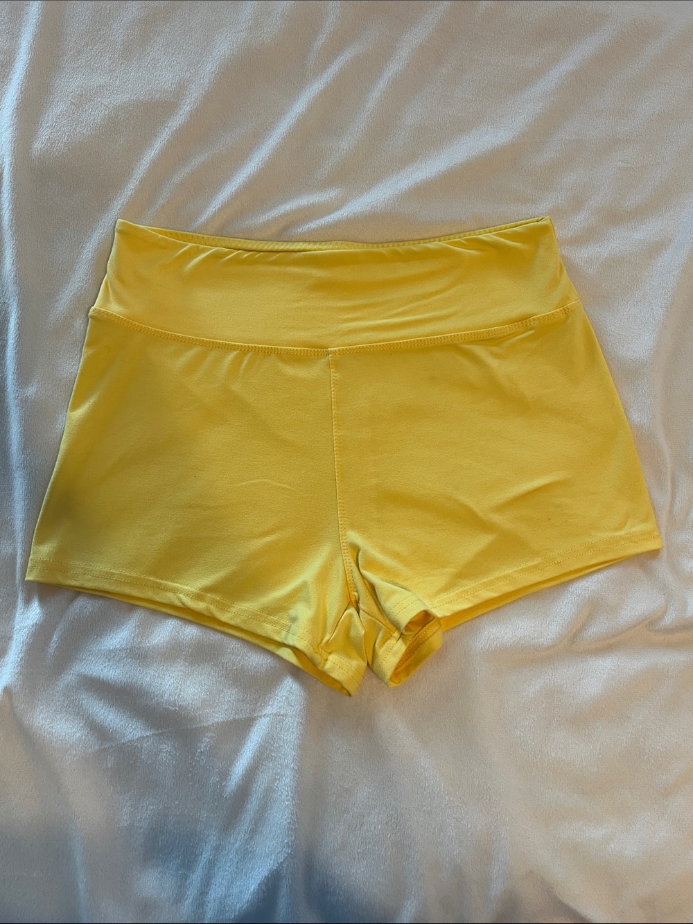 Women’s Yellow Active Shorts